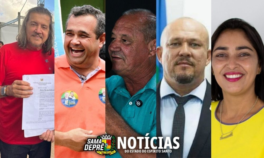 Cinco nomes já se movimentam na disputa por vaga de deputado estadual em São Mateus